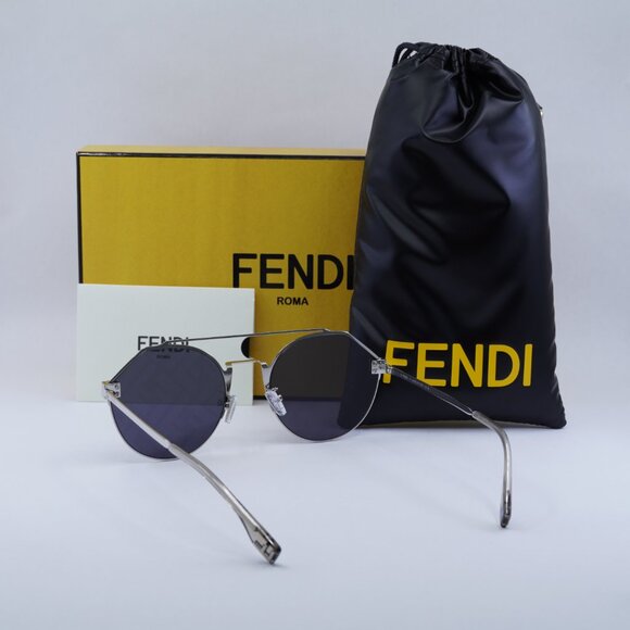 Final Price! Fendi FE40060U 16X Silver/Blue Sunglasses - Picture 12 of 12